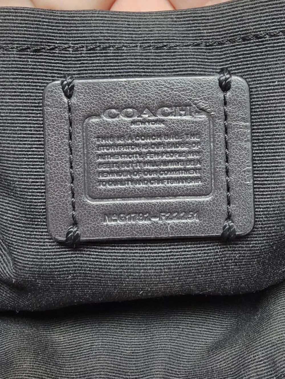 Coach f22251 year